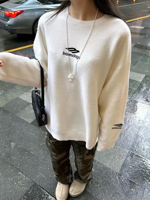 B家 滑雪系列3b刺绣毛衣 商品图6