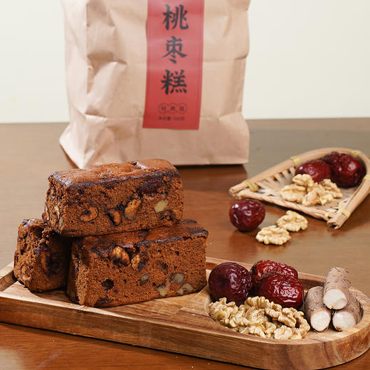 拾爸家⠀手作核桃红枣糕 纯手工制作 精选新疆灰枣和核桃 香气馥郁 层次丰富 商品图2