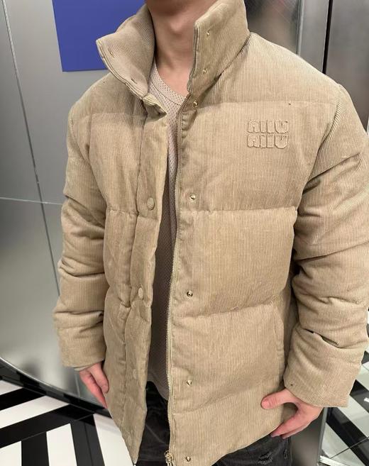 缪家 灯芯绒羽绒服 商品图2