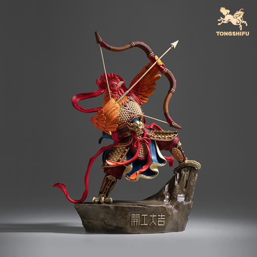 铜师傅《开工大吉》客厅桌面铜鸡摆件 家居装饰工艺品 开业大吉礼物 商品图1