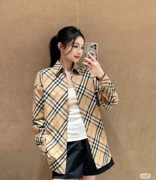 宝家 经典格子衬衫 商品图5