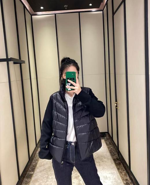 蒙口特级羽绒️Moncler Cardigan tricot 女士羽绒加衬立领羊毛开衫. (️特级版本，羊毛/羊绒/打造.内里填充鹅绒） 商品图8