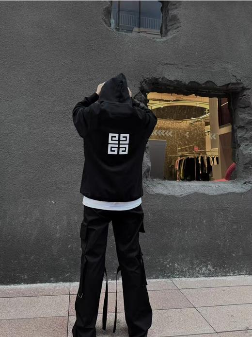GIVENCHY4G大logo刺绣连帽卫衣 商品图4