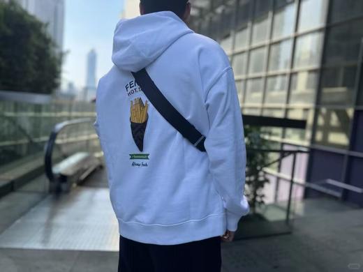 F家 薯条刺绣连帽卫衣 商品图3