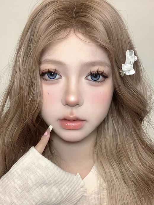 混血款推荐丨琉璃鲸蓝·Bollycon丨14.2mm（半年抛/2片装） 商品图5