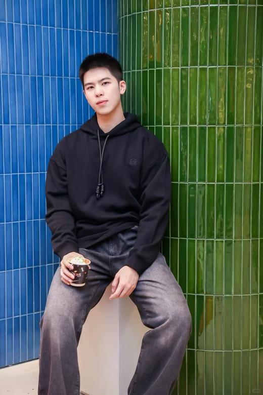 罗家 皮绳连帽卫衣 商品图2