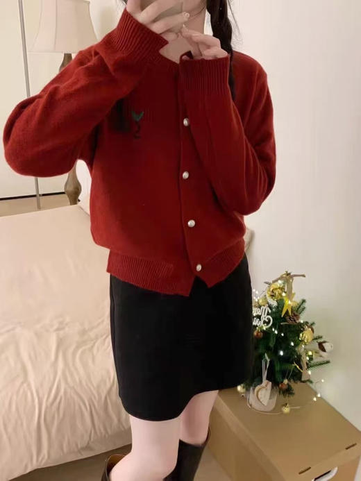 特价桃心开衫 商品图1