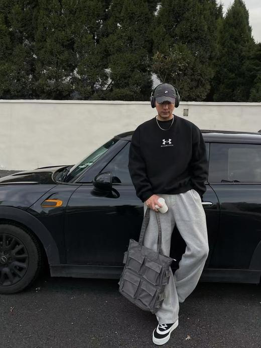 B家 安德玛联名刺绣圆领卫衣 商品图1