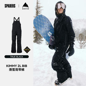 24/25BURTON雪服W AK GORE KM 2L BIB TRUE BLACK