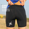 3分防水腰包侧包一圈仓袋紧身高弹短裤男女黑 商品缩略图2