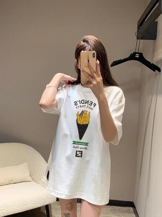 F家 薯条章仔圆领短袖 商品图0