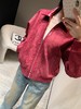 爱*仕24Fw秋冬新款安哥拉红拉链夹克外套（UY*DQJB) 商品缩略图4
