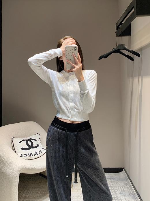 Alexan*erWang大王24Fw烫钻系列新品，BlingBling满钻针织小开衫（UY*DQJB） 商品图12