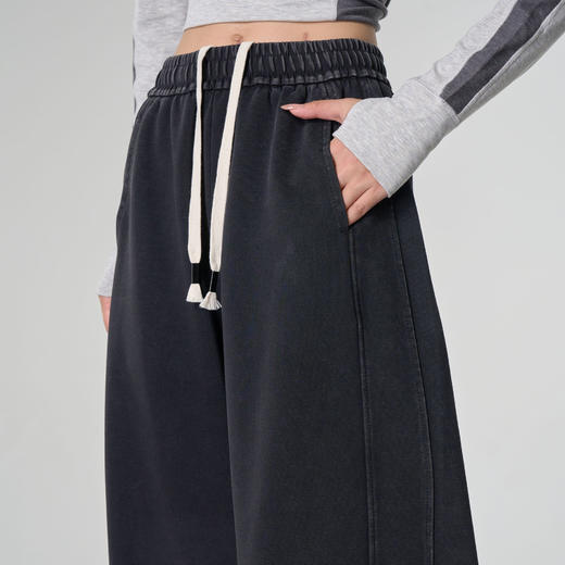 【700g加绒棉牛仔香蕉裤】秋冬厚款水洗牛仔裤 柔软棉质宽松美式弯刀香蕉阔腿裤 商品图6