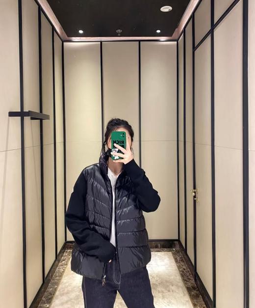蒙口特级羽绒️Moncler Cardigan tricot 女士羽绒加衬立领羊毛开衫. (️特级版本，羊毛/羊绒/打造.内里填充鹅绒） 商品图6