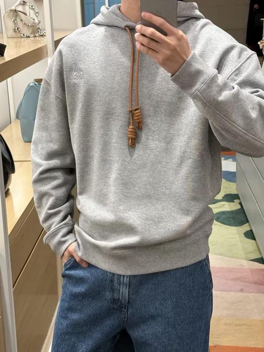 罗家 皮绳连帽卫衣 商品图3