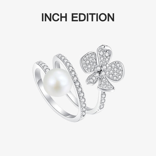 INBC021 繁花梦境-珍珠花瓣戒指｜INCH EDITION 时光不惑系列 商品图0