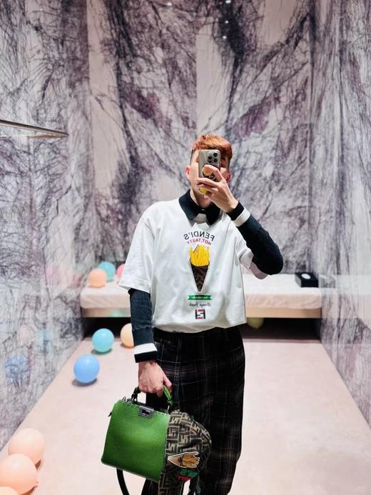 F家 薯条章仔圆领短袖 商品图1