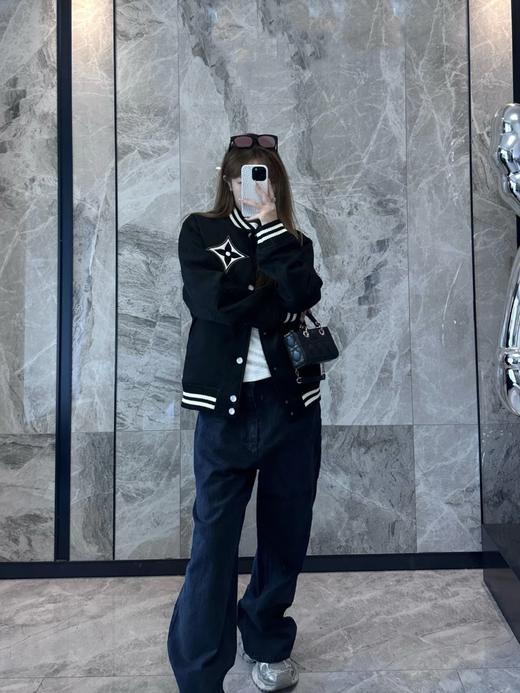 驴家24ss新款飞行员夹克外套，定制绒面皮革棒球服男女同款（UY*DY） 商品图2