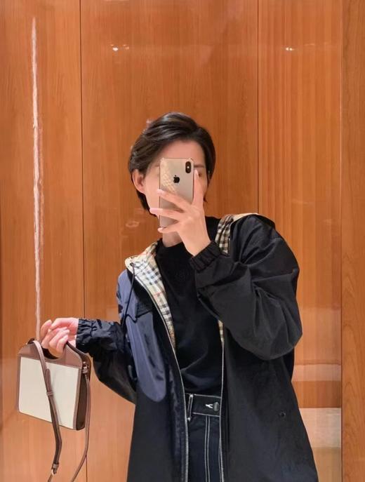 宝家 格纹双面夹克 商品图2