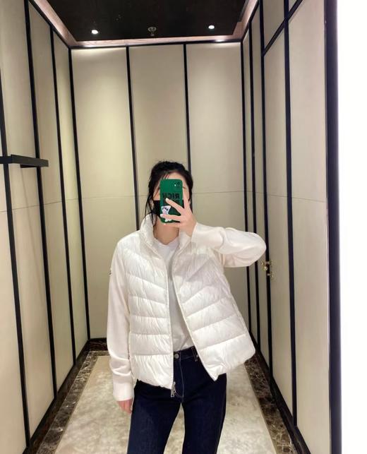 蒙口特级羽绒️Moncler Cardigan tricot 女士羽绒加衬立领羊毛开衫. (️特级版本，羊毛/羊绒/打造.内里填充鹅绒） 商品图3