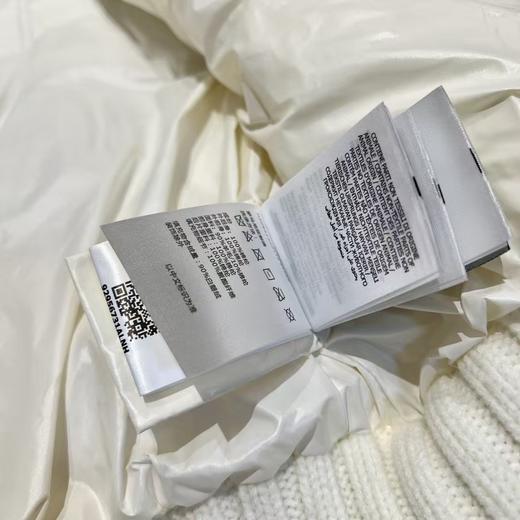 蒙口特级羽绒️Moncler Cardigan 女士羽绒加衬羊毛开衫.刺绣logo后背设计.爆款奶油大泡芙.白雪公主 商品图7