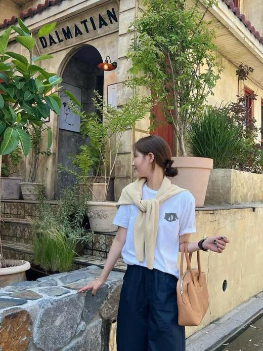 D家 补丁字母圆领短袖 商品图6