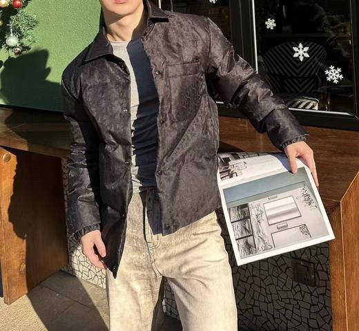 D家 满印花翻领羽绒服 商品图4