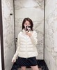 蒙口特级羽绒️Moncler Cardigan tricot 女士羽绒加衬立领羊毛开衫. (️特级版本，羊毛/羊绒/打造.内里填充鹅绒） 商品缩略图4