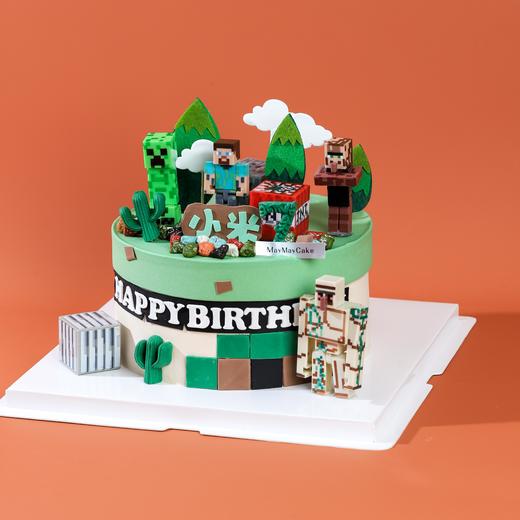 我的世界·主题蛋糕【B4892】 商品图0