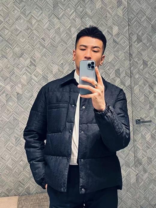 D家 满印花翻领羽绒服 商品图1