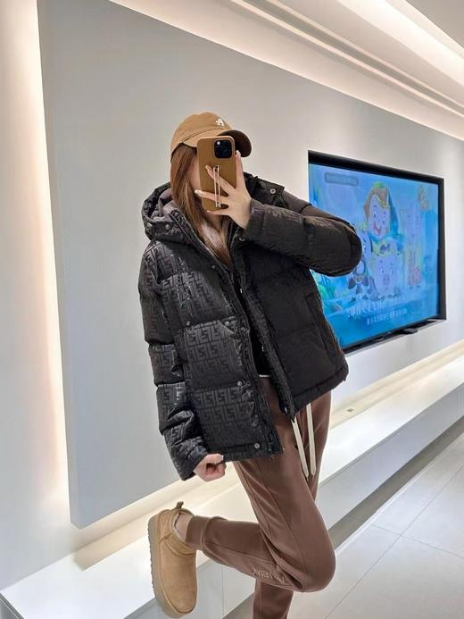 F家 iFF暗纹满印 羽绒服 商品图0