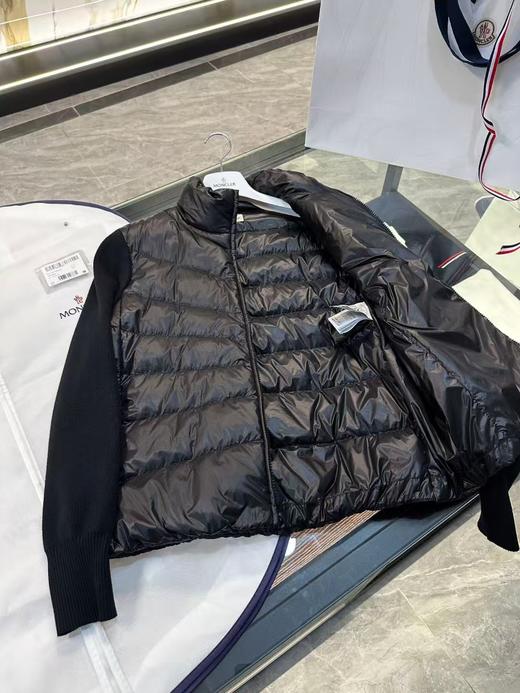 蒙口特级羽绒️Moncler Cardigan tricot 女士羽绒加衬立领羊毛开衫. (️特级版本，羊毛/羊绒/打造.内里填充鹅绒） 商品图12
