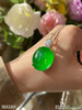 玻璃种绿蛋面戒指吊坠两用款【5032201】具体价格微信咨询 商品缩略图2