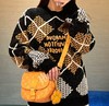 驴家24Fw秋冬新款滑雪系列玩转色格的格纹Monogram提花毛衣男女同款（UY*DQJB) 商品缩略图8
