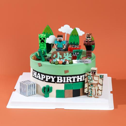 我的世界·主题蛋糕【B4892】 商品图1