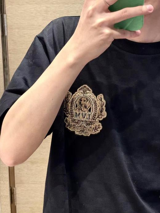 驴家 金狗章仔圆领短袖 商品图1