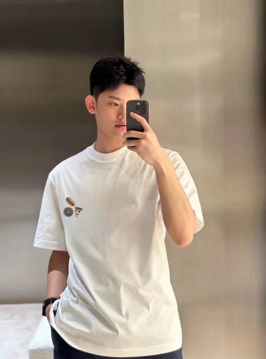 F家 热狗刺绣圆领短袖 商品图1