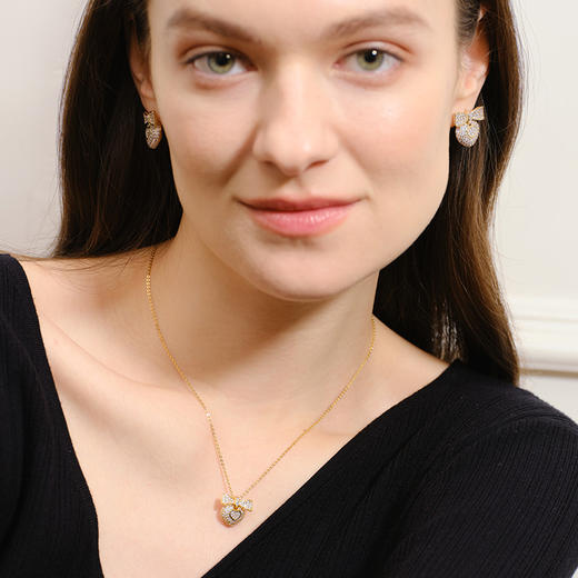 INBB053 爱心蝴蝶结项链｜INCH EDITION 初恋少女系列 商品图4