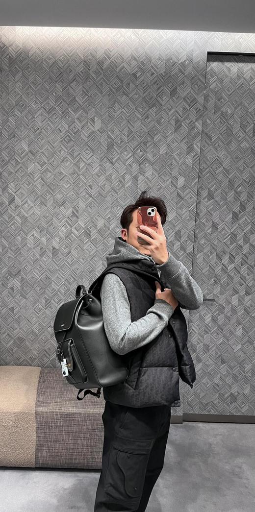 D家 24FW秋冬新款Oblique提花羽绒马甲男女同款（UY*DQJB) 商品图11