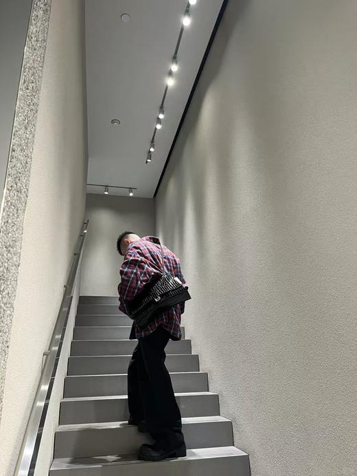 B家…红格纹提花双层外套 商品图2