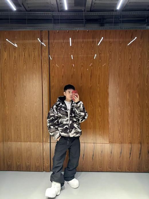 B家迷彩泰迪连帽外套 商品图6