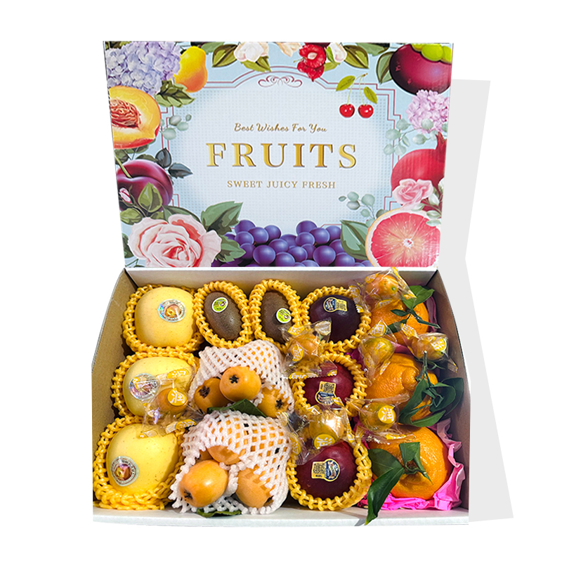 【春节】A款水果礼盒一个【如果个别产品缺货，会换同等价值的水果】
