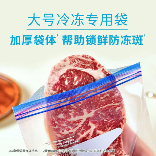 MM 山姆 密保诺 泰国进口 家庭超值装 258个（随身零食袋130个+中号保鲜袋80个+大号冷冻专用袋48个） 商品图2