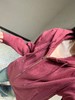 缪家24Fw秋冬新款字母微标安哥拉红拉链连帽卫衣丨（UY*DQJB) 商品缩略图4
