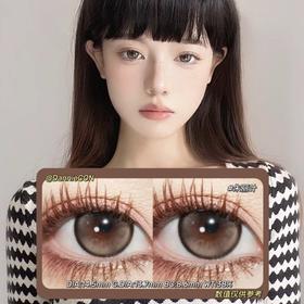 GINOMII半年抛·朱丽叶·14.5mm(着色参考13.7mm) 0-800度(无525/575) 韩产进口·(建议佩戴3-4个月左右更换)
