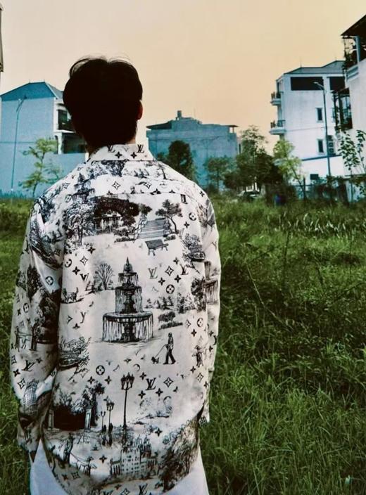 驴家 城市遛狗印花衬衫 商品图3