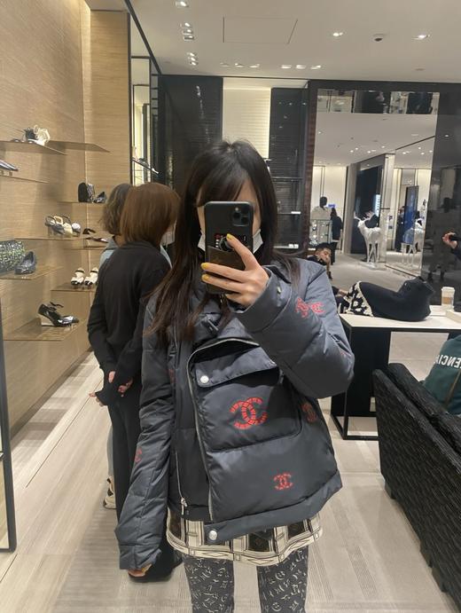 香奶奶 24FW秋冬新款立领拉链短款羽绒服（UY*DQJB） 商品图4