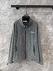 缪家 24Fw早秋新款徽标刺绣小logo灰色摇粒绒立领夹克外套（UY*DQJB) 商品缩略图9