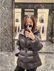 Momcl*rBrosse蒙口24最新款女士连帽A字形腰带款羽绒服（UY*SS) 商品缩略图5